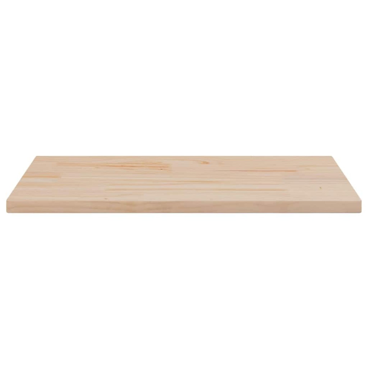 vidaXL Επιφάνεια Τραπεζιού Ορθογ. 80x40x2,5 εκ. από Μασίφ Ξύλο Πεύκου