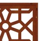 vidaXL Διακοσμητικό Κήπου Μαυριτανικό Σχέδιο 55x55 εκ. Ατσάλι Corten