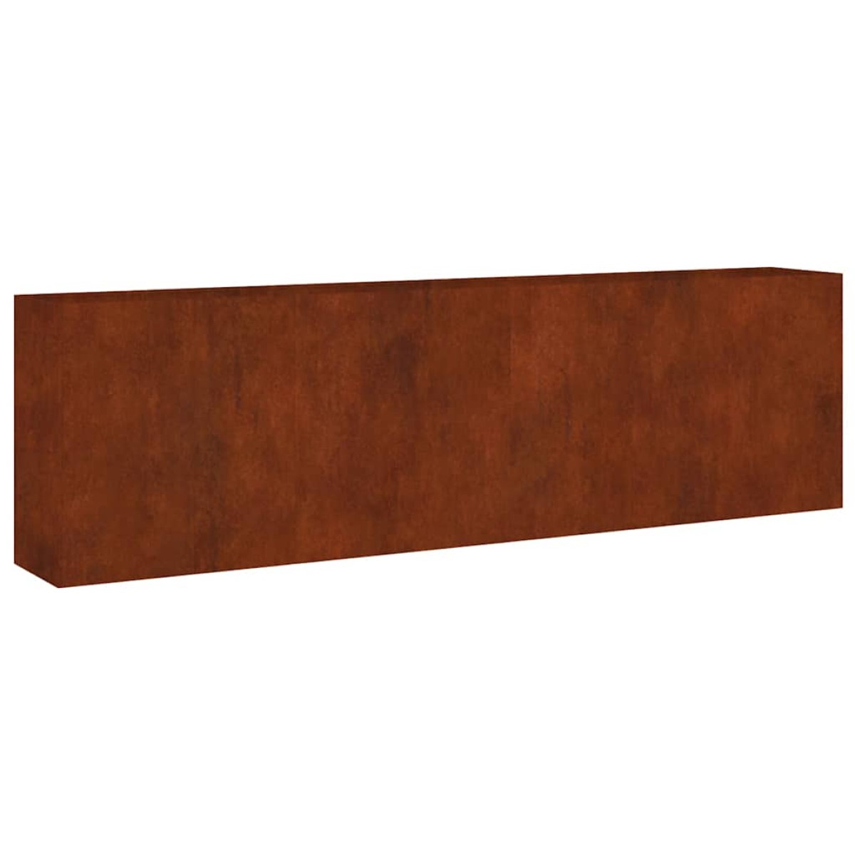 vidaXL Ζαρντινιέρα 280 x 40 x 80 εκ. από Ατσάλι Σκληρυθέν στον Αέρα