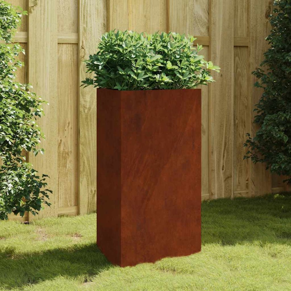 vidaXL Ζαρντινιέρα 50 x 43 x 75 εκ. από Ατσάλι Σκληρυθέν στο Αέρα