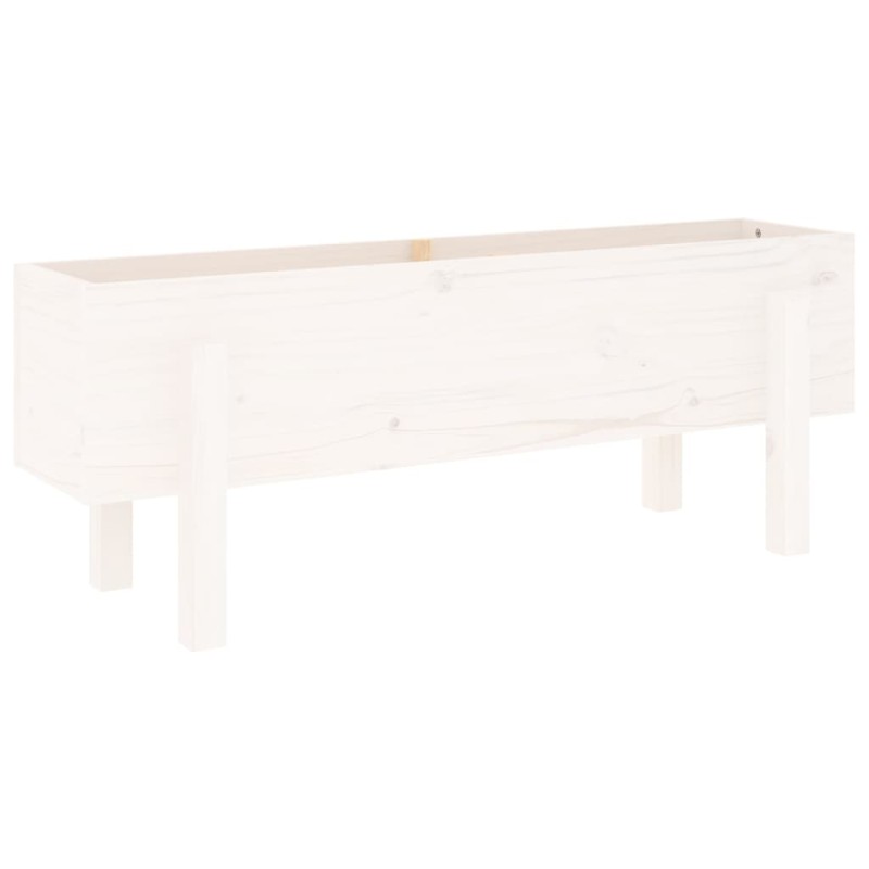 vidaXL Ζαρντινιέρα Υπερυψωμένη 101x30x38 εκ. από Μασίφ Ξύλο Πεύκου
