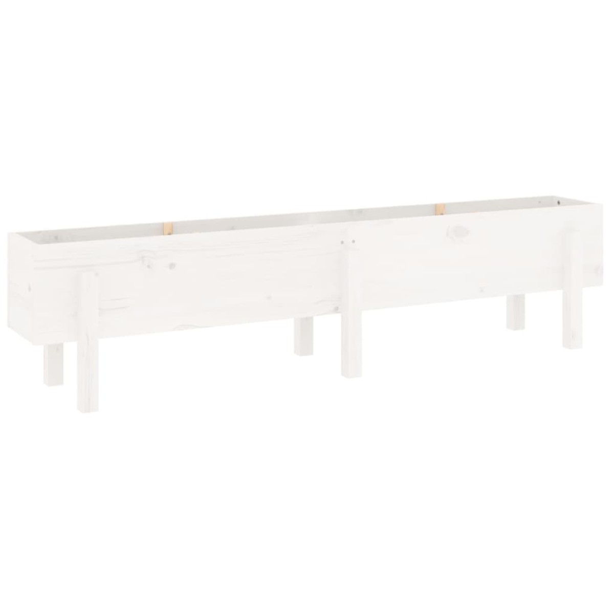 vidaXL Ζαρντινιέρα Υπερυψωμένη 160 x 30 x 38 εκ. από Μασίφ Ξύλο Πεύκου