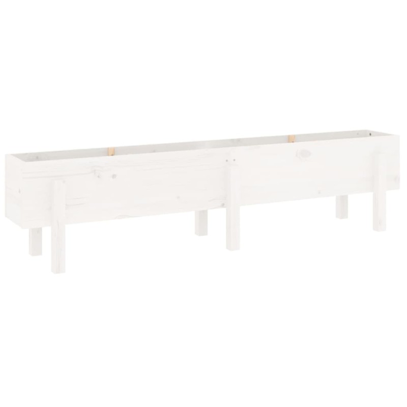 vidaXL Ζαρντινιέρα Υπερυψωμένη 160 x 30 x 38 εκ. από Μασίφ Ξύλο Πεύκου