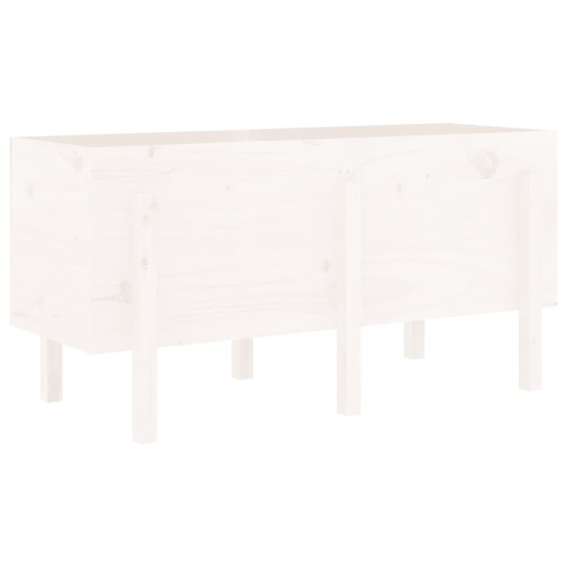 vidaXL Ζαρντινιέρα Υπερυψωμένη 121 x 50 x 57 εκ. από Μασίφ Ξύλο Πεύκου