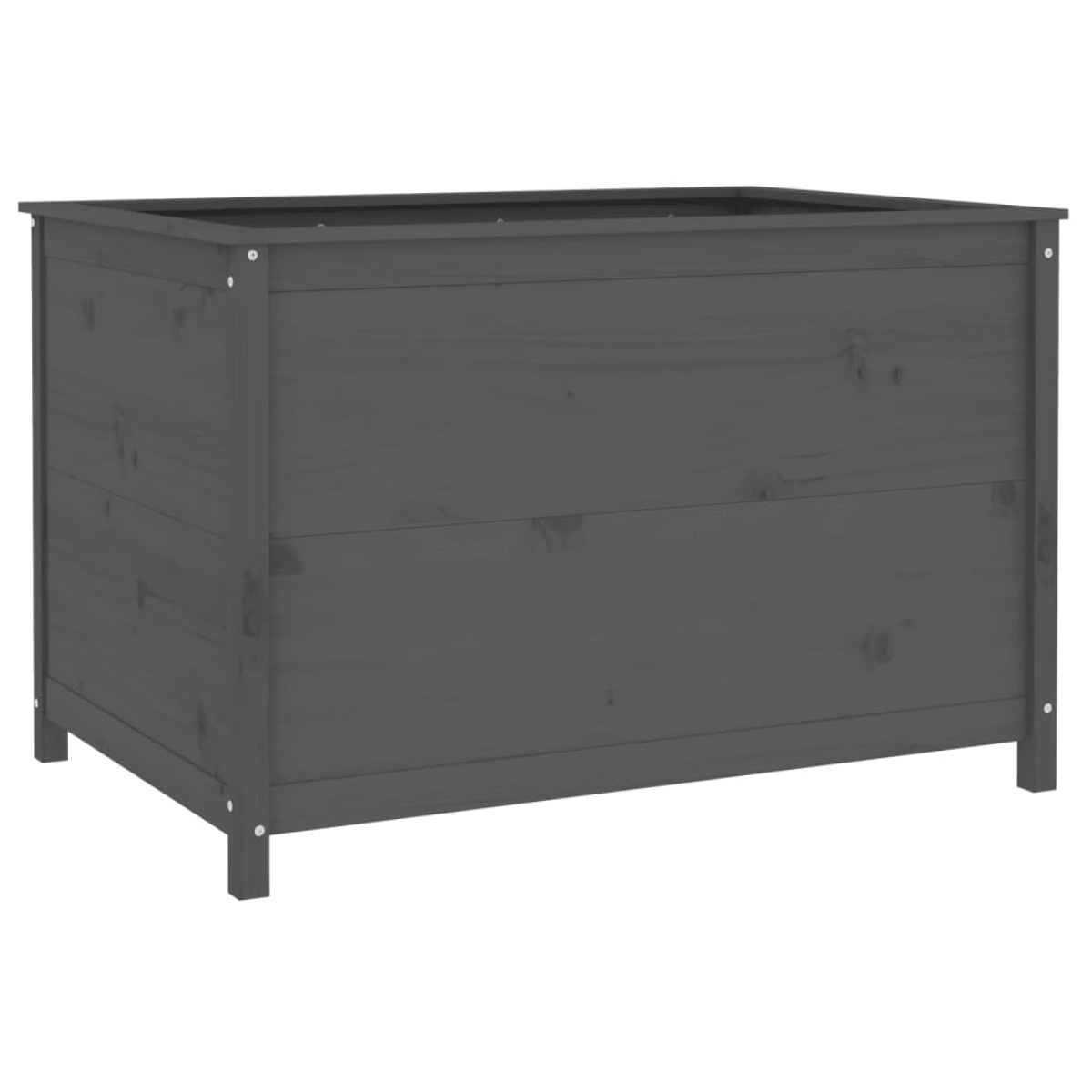 vidaXL Ζαρντινιέρα Υπερυψωμένη 119,5x82,5x78 εκ. από Μασίφ Ξύλο Πεύκου