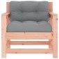 vidaXL Καρέκλες Κήπου με Μαξιλάρια 2 τεμ. από Μασίφ Ξύλο Ψευδοτσούγκας