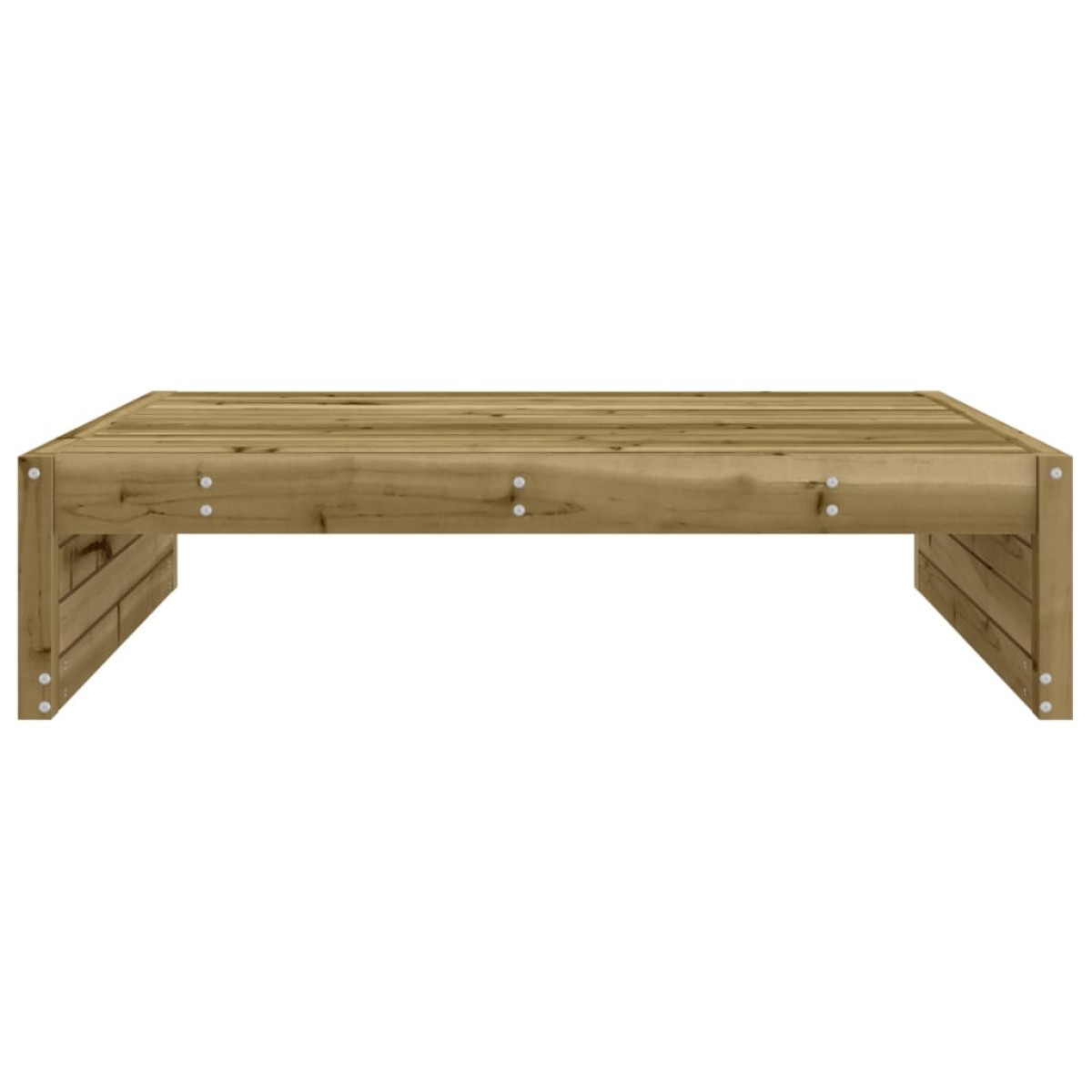 vidaXL Υποπόδιο Κήπου 120 x 80 εκ. από Εμποτισμένο Ξύλο Πεύκου