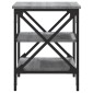 vidaXL Βοηθητικό Τραπέζι Γκρι Sonoma 40x42x50 εκ. Επεξεργασμένο Ξύλο