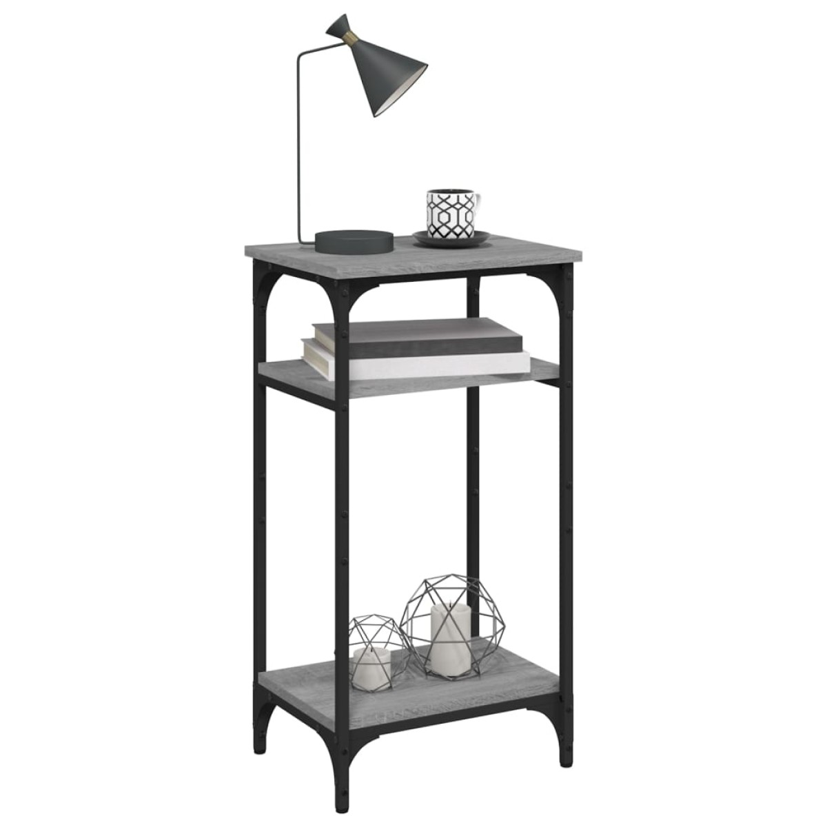 vidaXL Βοηθητικό Τραπέζι Γκρι Sonoma 40x30x75 εκ. Επεξεργασμένο Ξύλο