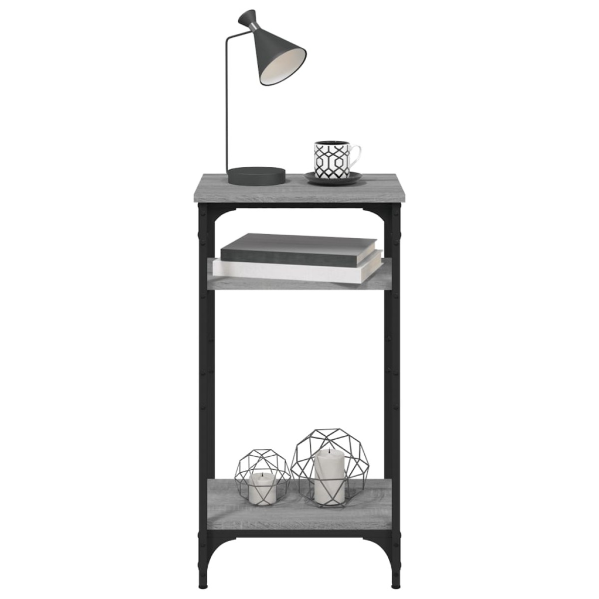 vidaXL Βοηθητικό Τραπέζι Γκρι Sonoma 40x30x75 εκ. Επεξεργασμένο Ξύλο