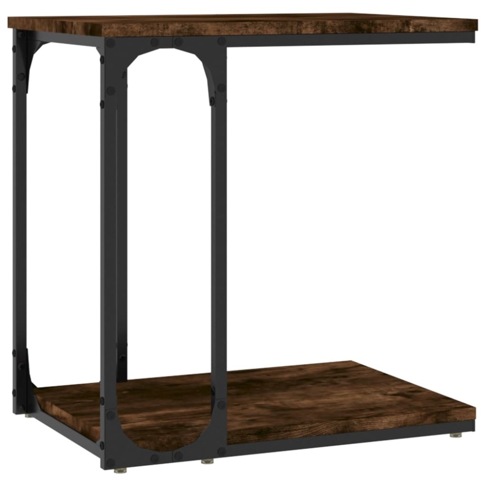 vidaXL Βοηθητικό Τραπέζι Καπνιστή Δρυς 50x35x52 εκ. Επεξεργασμένο Ξύλο