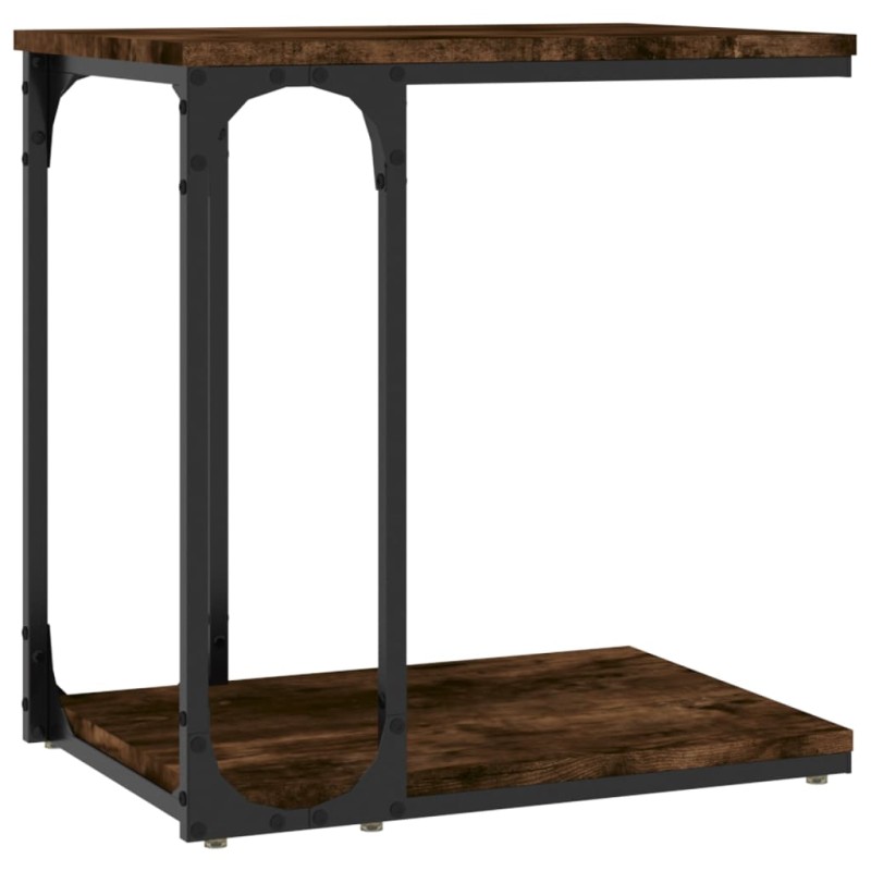 vidaXL Βοηθητικό Τραπέζι Καπνιστή Δρυς 50x35x52 εκ. Επεξεργασμένο Ξύλο