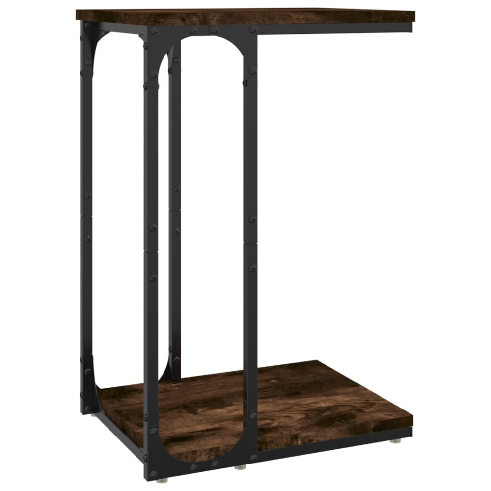 vidaXL Βοηθητικό Τραπέζι Καπνιστή Δρυς 40x30x60 εκ. Επεξεργασμένο Ξύλο