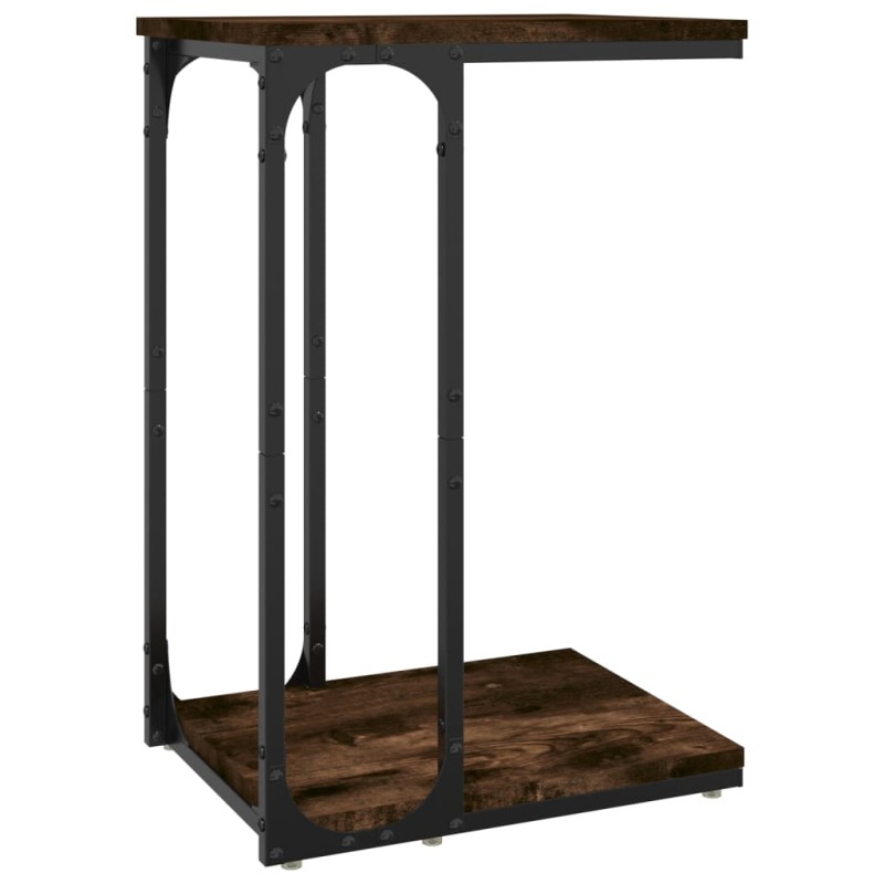 vidaXL Βοηθητικό Τραπέζι Καπνιστή Δρυς 40x30x60 εκ. Επεξεργασμένο Ξύλο