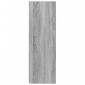 vidaXL Γωνιακό Έπιπλο Γκρι Sonoma 33x33x100 εκ. από Επεξεργ. Ξύλο