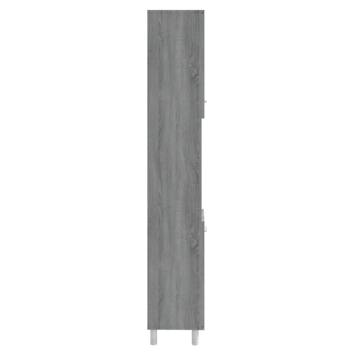 vidaXL Ντουλάπι Μπάνιου Γκρι Sonoma 30x30x179 εκ. Επεξεργασμένο Ξύλο