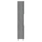 vidaXL Ντουλάπι Μπάνιου Γκρι Sonoma 30x30x179 εκ. Επεξεργασμένο Ξύλο