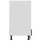 vidaXL Ντουλάπι Φούρνου Καφέ Δρυς 60x46x81,5 εκ. Επεξεργ. Ξύλο