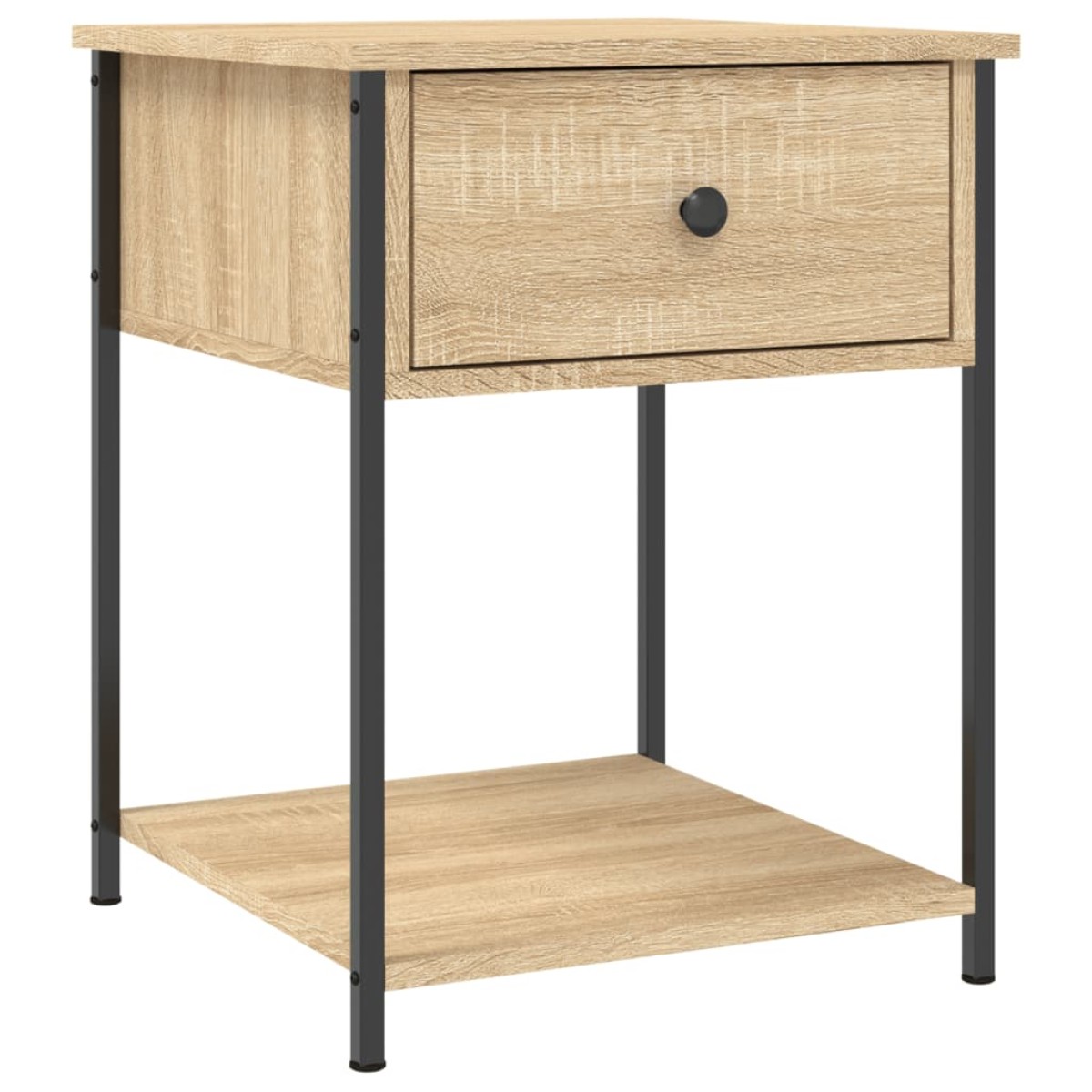 vidaXL Κομοδίνα 2 τεμ. Sonoma Δρυς 44x45x58 εκ. από Επεξεργασμένο Ξύλο