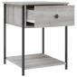 vidaXL Κομοδίνα 2 τεμ Γκρι Sonoma 44x45x58 εκ. από Επεξεργασμένο Ξύλο