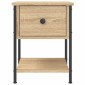 vidaXL Κομοδίνο Sonoma Δρυς 34 x 35,5 x 45 εκ. από Επεξεργασμένο Ξύλο