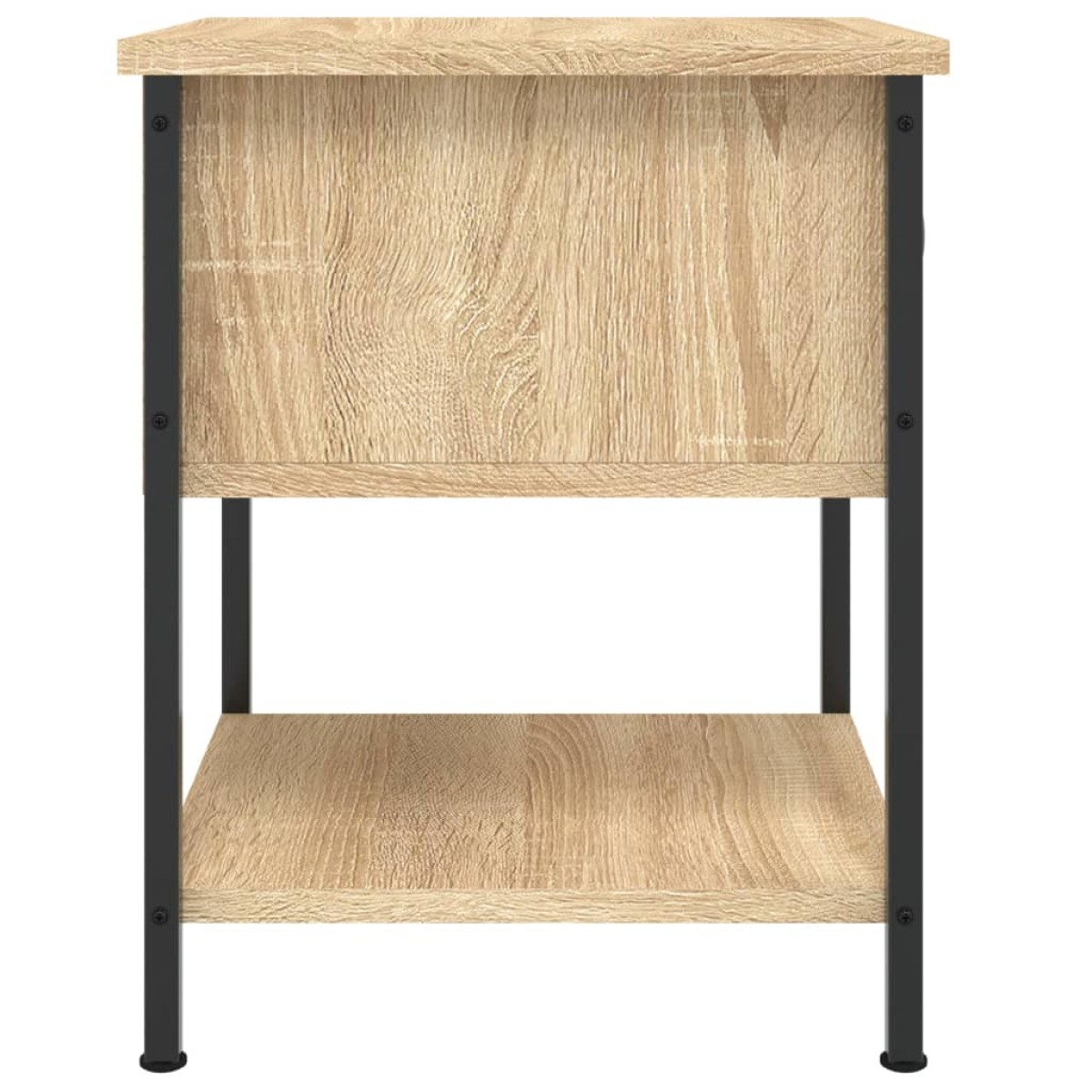 vidaXL Κομοδίνο Sonoma Δρυς 34 x 35,5 x 45 εκ. από Επεξεργασμένο Ξύλο