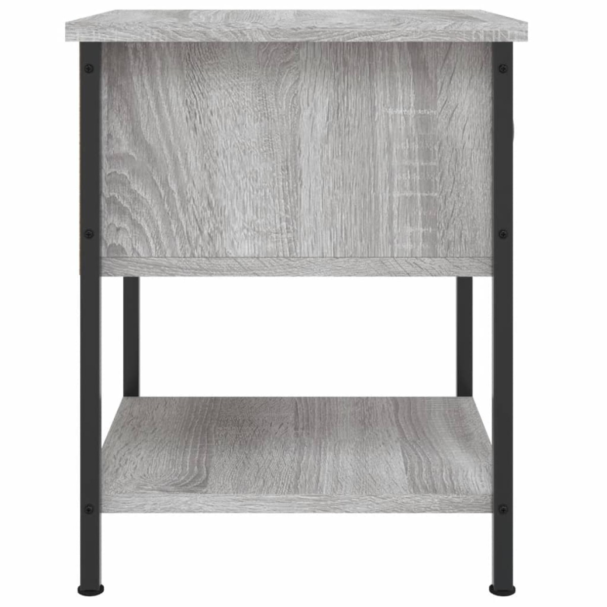 vidaXL Κομοδίνο Γκρι Sonoma 34 x 35,5 x 45 εκ. από Επεξεργασμένο Ξύλο
