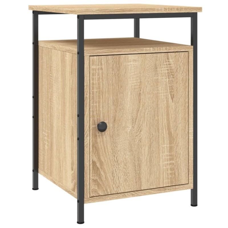 vidaXL Κομοδίνο Sonoma Δρυς 40 x 42 x 60 εκ. από Επεξεργασμένο Ξύλο