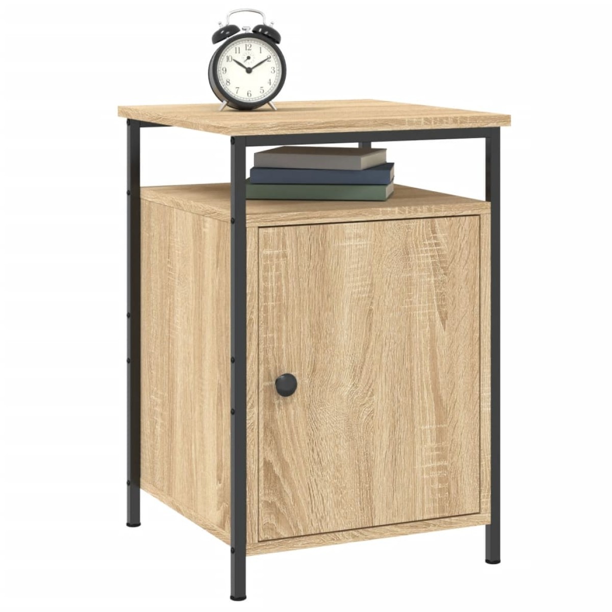 vidaXL Κομοδίνο Sonoma Δρυς 40 x 42 x 60 εκ. από Επεξεργασμένο Ξύλο