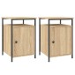 vidaXL Κομοδίνα 2 τεμ. Sonoma Δρυς 40x42x60 εκ. από Επεξεργασμένο Ξύλο