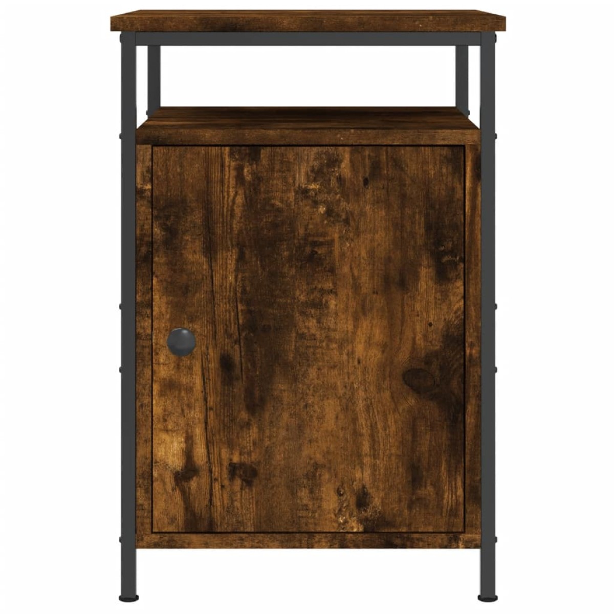 vidaXL Κομοδίνο Καπνιστή Δρυς 40x42x60 εκ. από Επεξεργασμένο Ξύλο