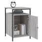 vidaXL Κομοδίνα 2 τεμ. Γκρι Sonoma 40x42x60εκ. από Επεξεργασμένο Ξύλο