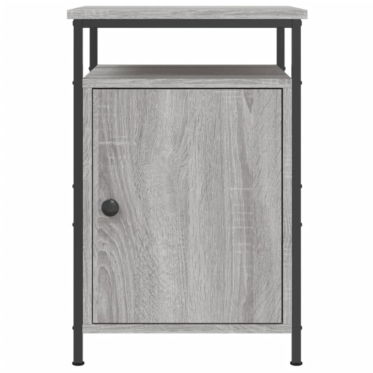 vidaXL Κομοδίνα 2 τεμ. Γκρι Sonoma 40x42x60εκ. από Επεξεργασμένο Ξύλο