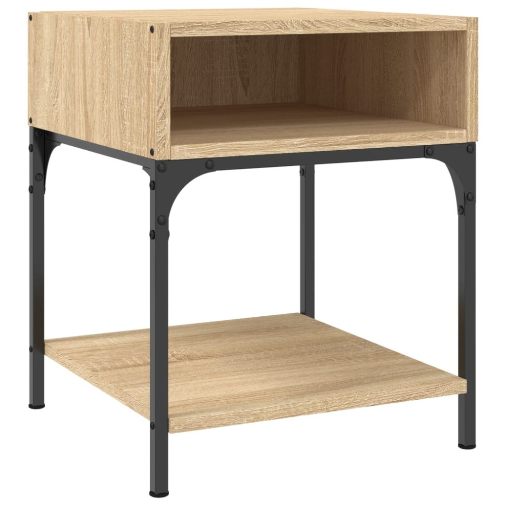 vidaXL Κομοδίνο Sonoma Δρυς 40 x 41 x 50 εκ. από Επεξεργασμένο Ξύλο
