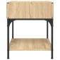 vidaXL Κομοδίνο Sonoma Δρυς 40 x 41 x 50 εκ. από Επεξεργασμένο Ξύλο