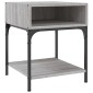 vidaXL Κομοδίνα 2 τεμ Γκρι Sonoma 40x41x50 εκ. από Επεξεργασμένο Ξύλο