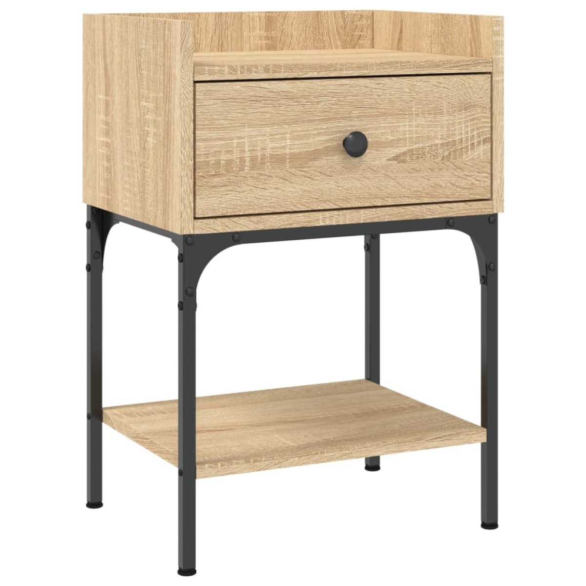 vidaXL Κομοδίνο Sonoma Δρυς 40,5 x 31 x 60 εκ. από Επεξεργασμένο Ξύλο