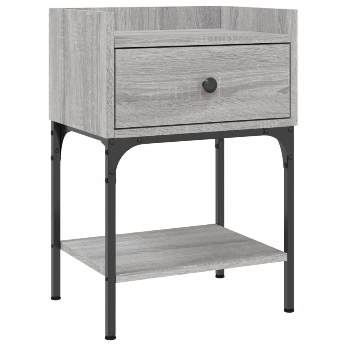 vidaXL Κομοδίνο Γκρι Sonoma 40,5x31x60 εκ. από Επεξεργασμένο Ξύλο