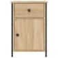 vidaXL Κομοδίνα 2 τεμ. Sonoma Δρυς 40x42x60 εκ. από Επεξεργασμένο Ξύλο