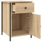 vidaXL Κομοδίνα 2 τεμ. Sonoma Δρυς 40x42x60 εκ. από Επεξεργασμένο Ξύλο