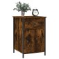 vidaXL Κομοδίνο Καπνιστή Δρυς 40x42x60 εκ. από Επεξεργασμένο Ξύλο