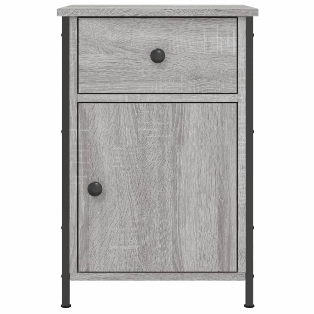 vidaXL Κομοδίνο Γκρι Sonoma 40 x 42 x 60 εκ. από Επεξεργασμένο Ξύλο