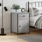 vidaXL Κομοδίνο Γκρι Sonoma 40 x 42 x 60 εκ. από Επεξεργασμένο Ξύλο