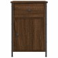 vidaXL Κομοδίνα 2 τεμ. Καφέ Δρυ 40x42x60 εκ. από Επεξεργ. Ξύλο