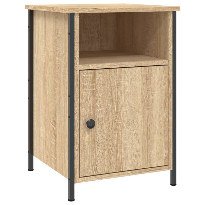 vidaXL Κομοδίνο Sonoma Δρυς 40 x 42 x 60 εκ. από Επεξεργασμένο Ξύλο