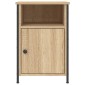 vidaXL Κομοδίνο Sonoma Δρυς 40 x 42 x 60 εκ. από Επεξεργασμένο Ξύλο