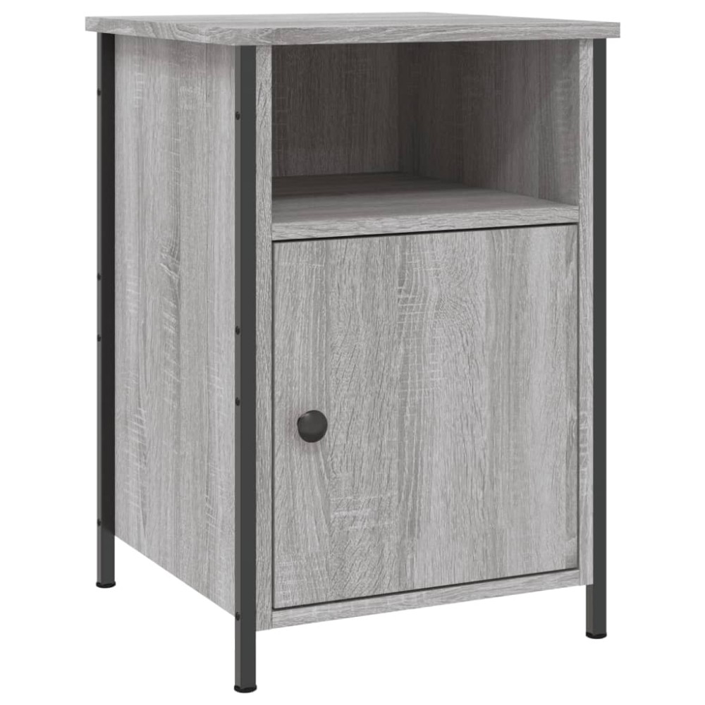 vidaXL Κομοδίνο Γκρι Sonoma 40 x 42 x 60 εκ. από Επεξεργασμένο Ξύλο