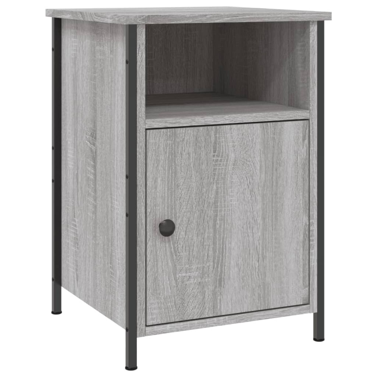 vidaXL Κομοδίνο Γκρι Sonoma 40 x 42 x 60 εκ. από Επεξεργασμένο Ξύλο