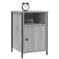vidaXL Κομοδίνο Γκρι Sonoma 40 x 42 x 60 εκ. από Επεξεργασμένο Ξύλο