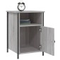 vidaXL Κομοδίνο Γκρι Sonoma 40 x 42 x 60 εκ. από Επεξεργασμένο Ξύλο